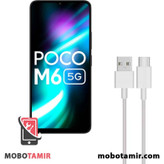 کابل شارژر شیائومی Poco M6 ظرفیت ۶۷ وات طول ۱ متر