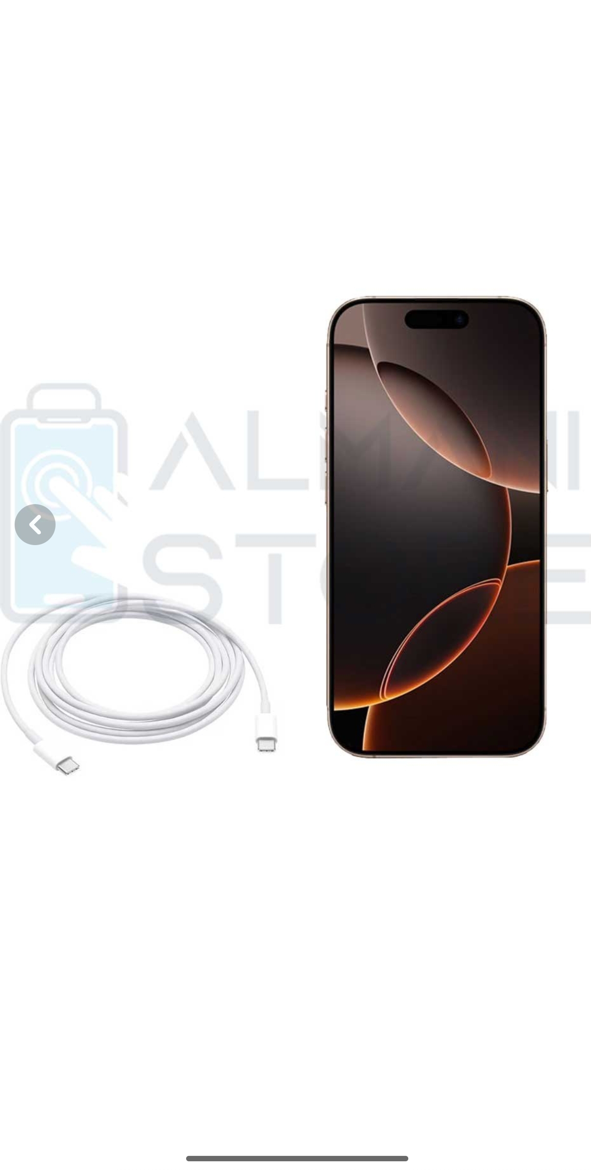 کابل شارژ اصلی آیفون 16 پرو - Apple iPhone(اورجینال+گارانتی) به همراه سوزن سیم کارت