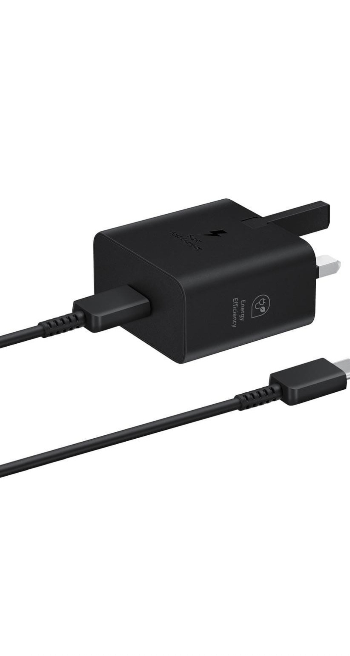شارژر سامسونگ مدل EP-T2510 25W سه پین همراه کابل اصل+ هدیه تبدیل سه به دو