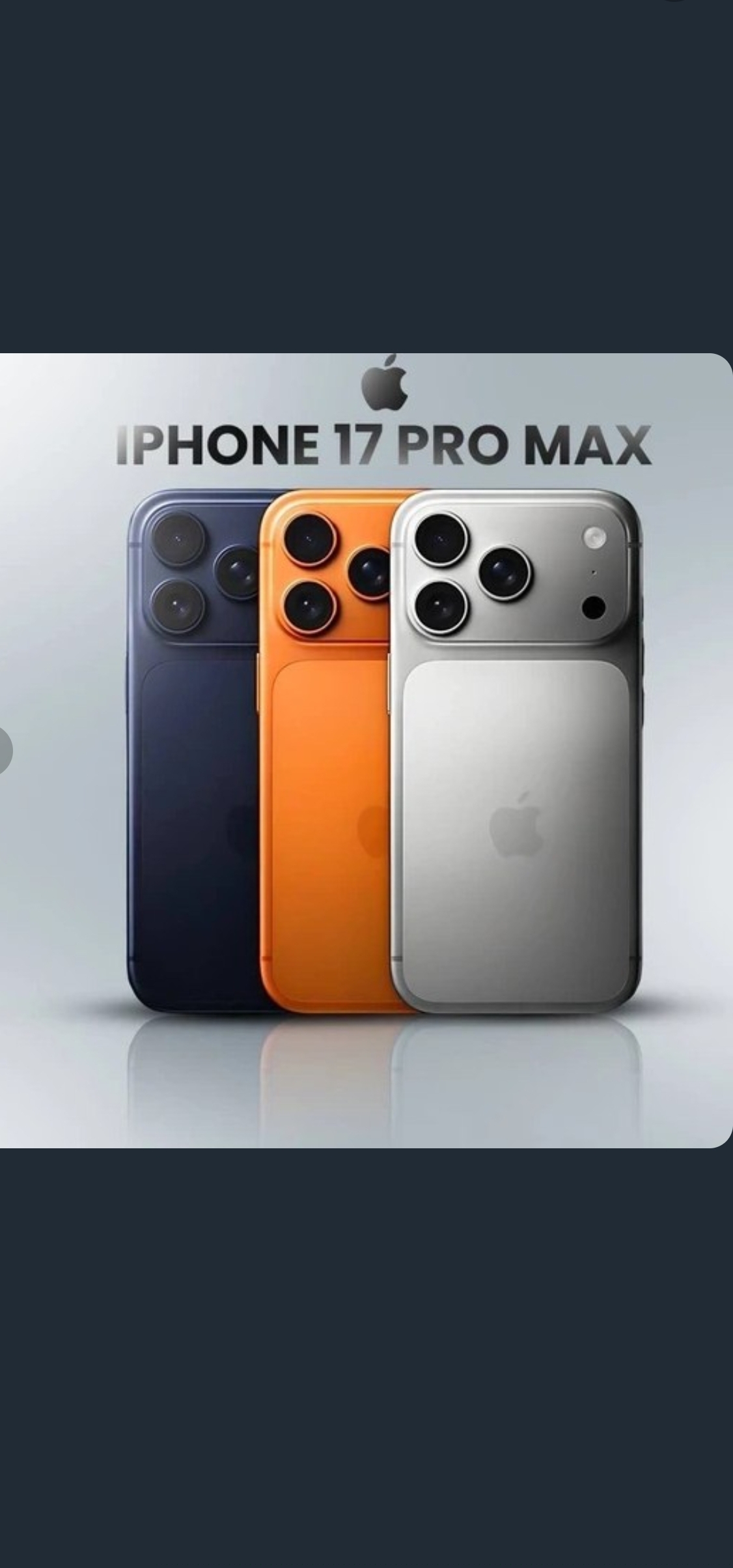گوشی طرح اپل iphone 17 Pro Max