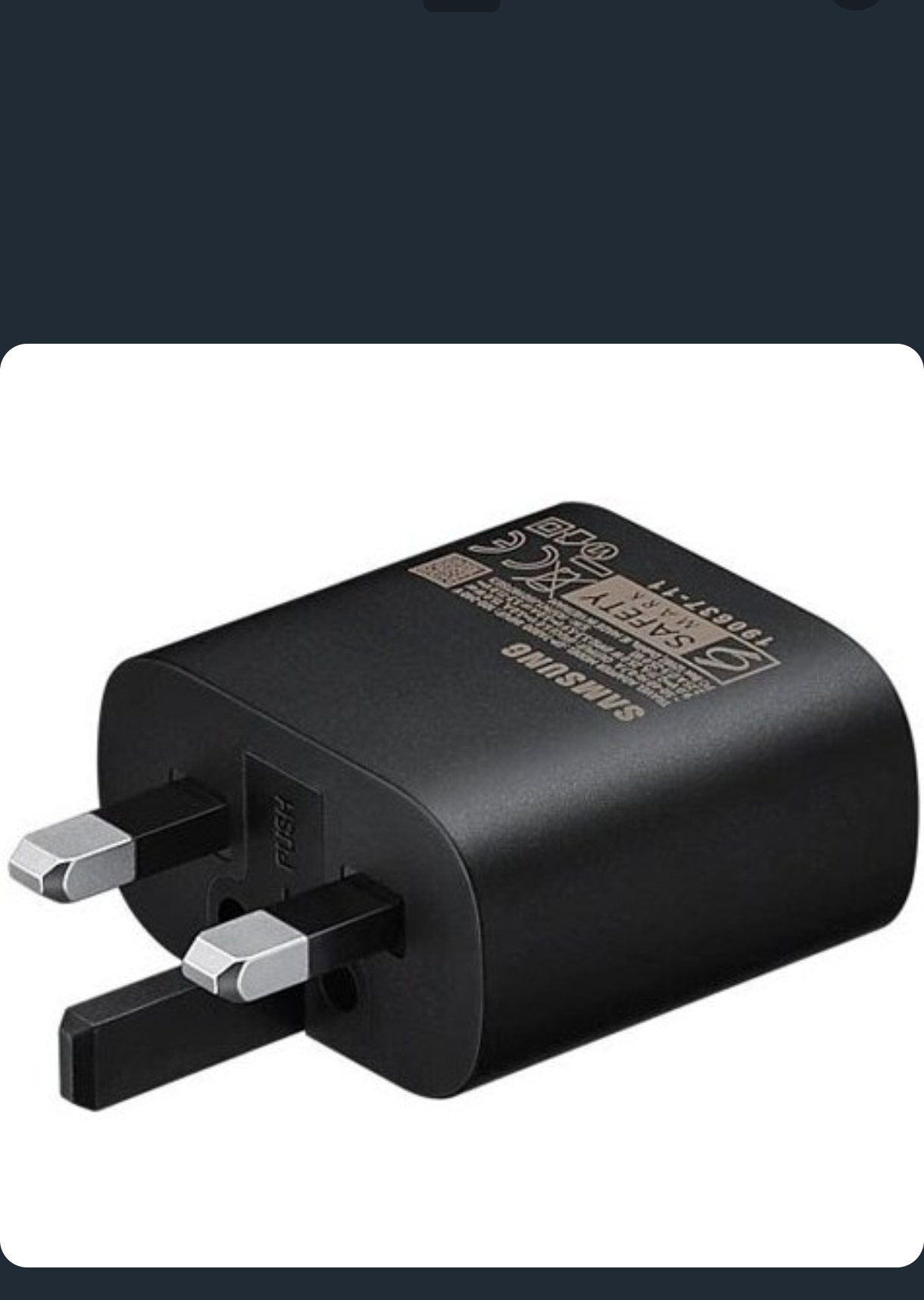 شارژر سامسونگ مدل EP-T2510 توان 25 وات سه پین اصل+ هدیه