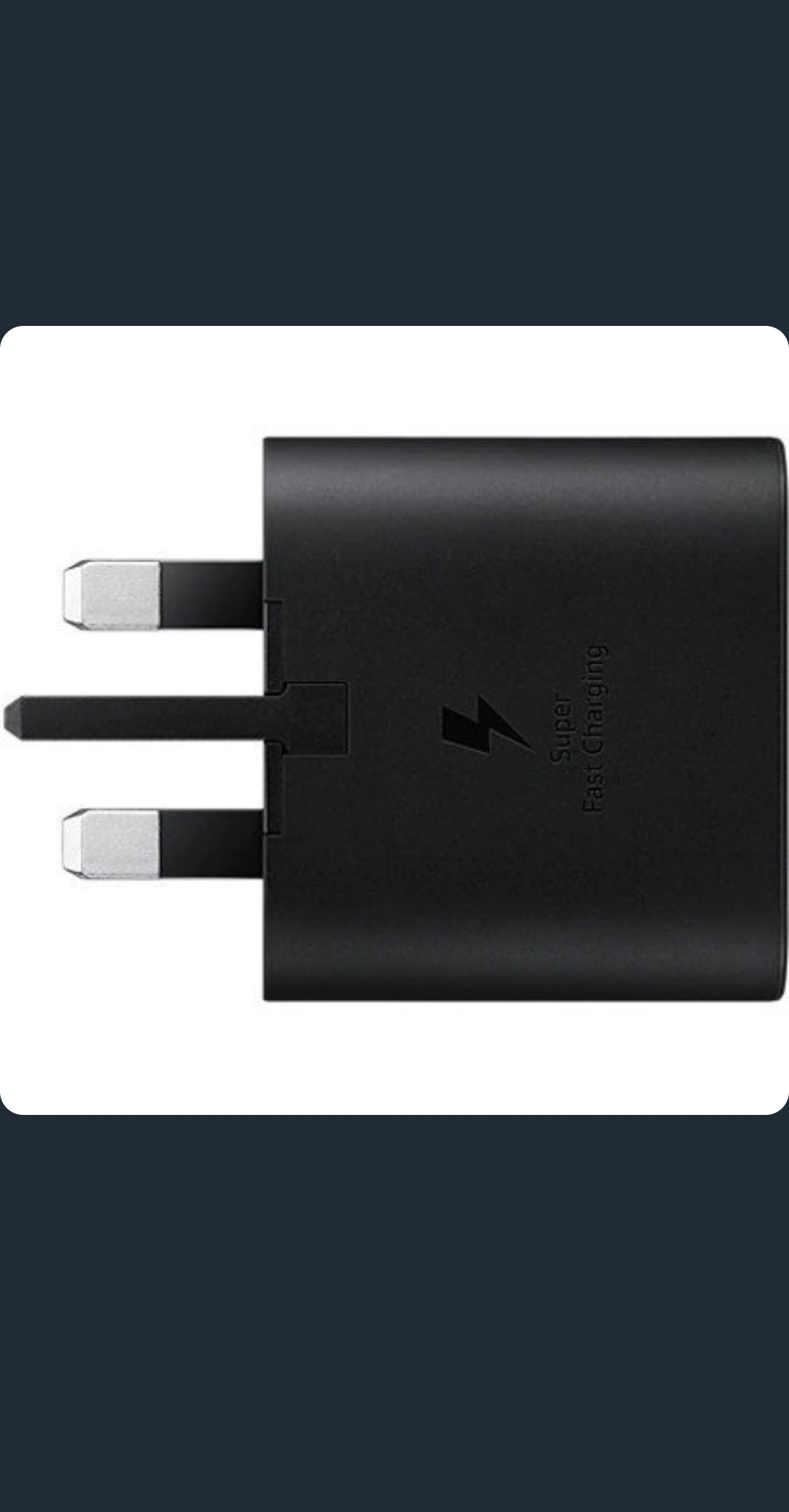 شارژر سامسونگ مدل EP-T2510 توان 25 وات سه پین اصل