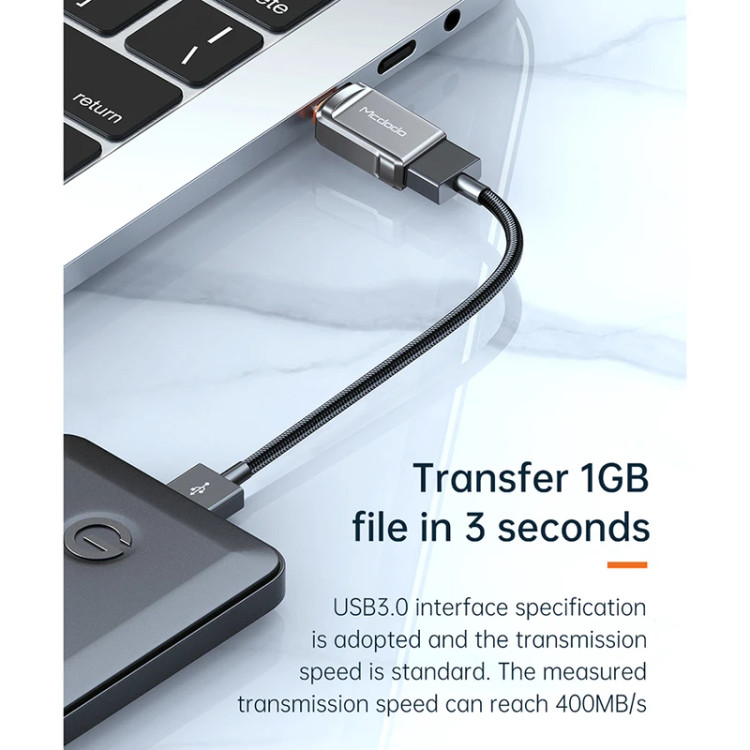 مبدل OTG USB-C مک دودو مدل OT-8730