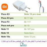 شارژر شیائومی مدل MDY-11-EZ توان 33 وات دو پین همراه کابل اصل